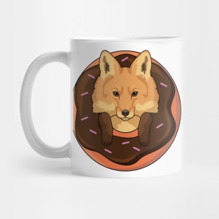 Fox with Donut Mug